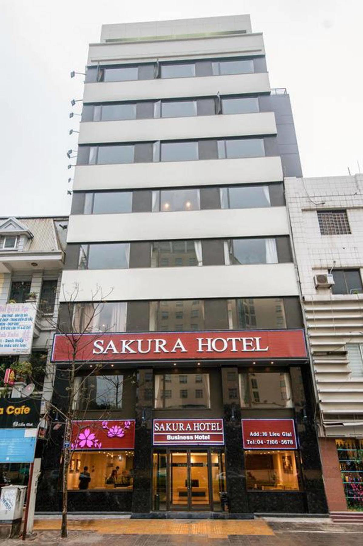Sakura Hotel Hanoj Exteriér fotografie